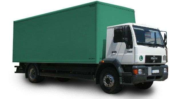 Nagykapacitású MAN teherautó nemzetközi költöztetéshez - Servitius Transport